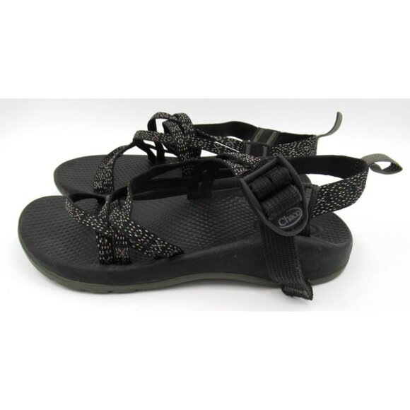 Chaco EcoTread Strappy Sandals Black Hugs and Kisses Junior Size 4 J180152 - Picture 2 of 6